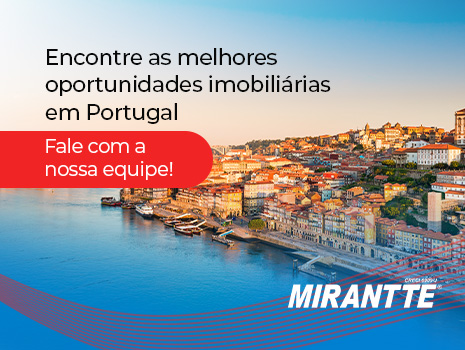 imagem de portugal com os dizeres "encontre as melhores oportunidades imobiliárias em portugal, fale com a nossa equipe"